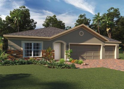 New construction Single-Family house 4966 Golden Zenith Way, Mount Dora, FL 32757 Kensington- photo 0