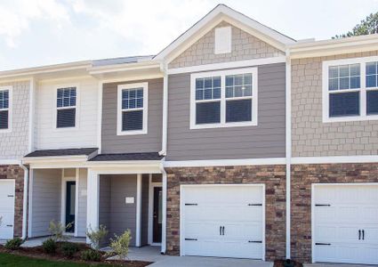 New construction Townhouse house 6938 Eddy Point Lane, Raleigh, NC 27616 - photo 0 0