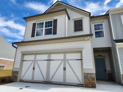 New construction Townhouse house 57 Sepia Oak Drive, Newnan, GA 30263 Emory- photo 0