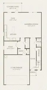 Pulte Homes, Modena floor plan