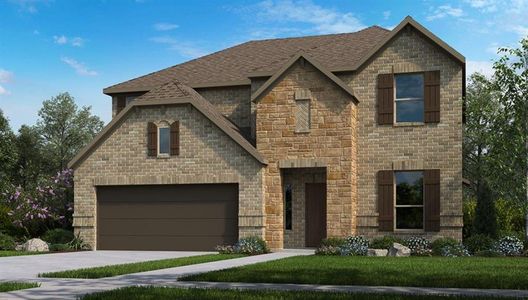 New construction Single-Family house 216 Autumn Blend Drive, Melissa, TX 75068 Terracotta- photo 0 0