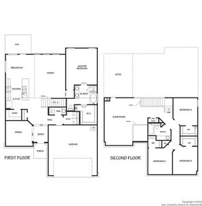 New construction Single-Family house 8425 Knapp Rise, San Antonio, TX 78254 THE STONEWALL- photo 2 2