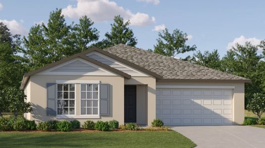 New construction Single-Family house 2398 Lanier Road, Zephyrhills, FL 33541 Dover- photo 0