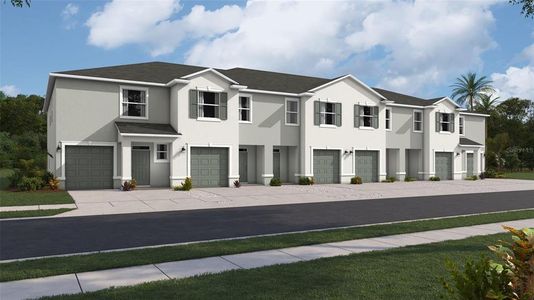 New construction Townhouse house 1537 Hammer Place, Largo, FL 33774 Glen- photo 0