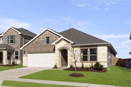 New construction Single-Family house 702 Declaration Drive, Princeton, TX 75407 Bowie Homeplan- photo 1 1