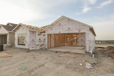 New construction Single-Family house 15444 Salmon Spring, San Antonio, TX 78245 Dawson- photo 1 1