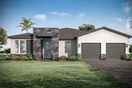 New construction Single-Family house 13622 Southwest Gingerline Drive, Port Saint Lucie, FL 34987 Dahlia- photo 0