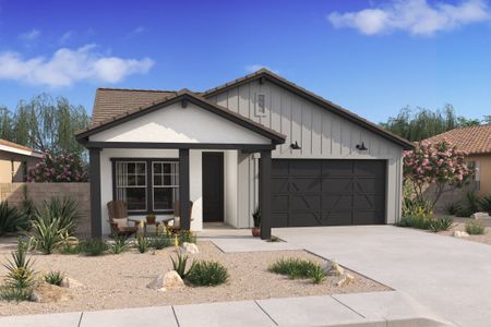 New construction Single-Family house Clyde, Watson Road & Elwood Street, Buckeye, AZ 85326 - photo