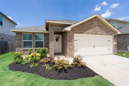 New construction Single-Family house 14320 Castleford Dr, Manor, TX 78653 The Braman (810)- photo 4 4