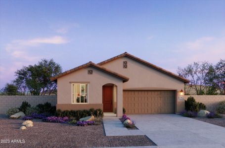 New construction Single-Family house 25295 W Huntington Drive, Buckeye, AZ 85326 Villa Collection Plan 3501- photo 0