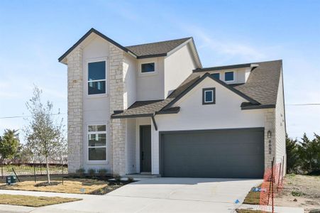 New construction Single-Family house 8668 Wellspring Loop, Round Rock, TX 78665 - photo 1 1