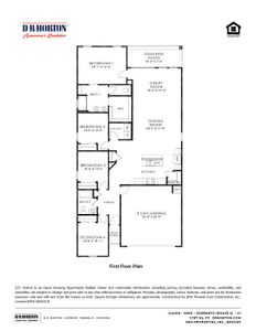New construction Single-Family house 38120 W Cannataro Ln, Maricopa, AZ 85138 Gaven- photo 1 1