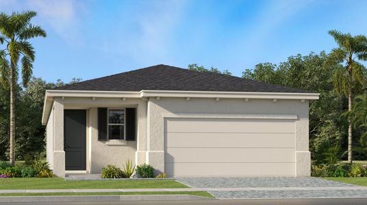 New construction Single-Family house 2252 Marigold Trail Nw, Palm Bay, FL 32907 Annapolis- photo 0