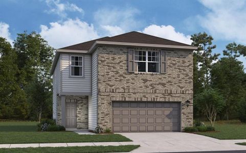 New construction Single-Family house 10158 Tiger Flower Lane, Houston, TX 77016 Discovery - photo 0