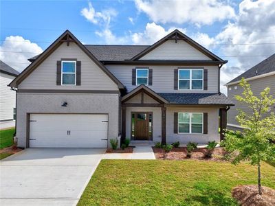 New construction Single-Family house 362 Eagles Nest Circle, Auburn, GA 30011 Cannaberra- photo 0