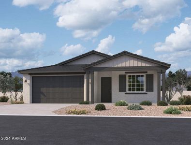 New construction Single-Family house 22940 E Lords Way, Queen Creek, AZ 85142 Sunflower Homeplan- photo 0