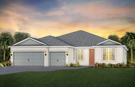 New construction Single-Family house Stellar, 128 Eureka Court, Wildlight, FL 32097 - photo