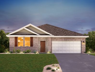 New construction Single-Family house Lancaster, 2104 Little Snake Way, Georgetown, TX 78628 - photo
