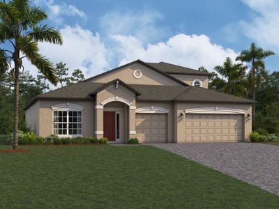 New construction Single-Family house 5092 Bromeliad Avenue, Wimauma, FL 33598 Barcello Bonus- photo 3 3