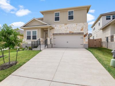 New construction Single-Family house 6405 Dragride Road, Buda, TX 78610 The Winedale (880)- photo 0