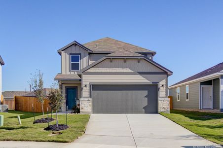 New construction Single-Family house 4207 Danforth Street, New Braunfels, TX 78130 Santiago - 2394- photo 0