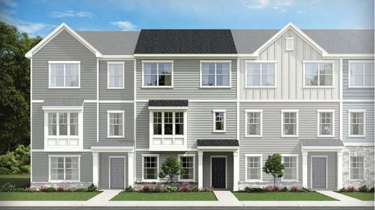 New construction Townhouse house 13120 Capital Blvd, Wake Forest, NC 27587 - photo 1 1