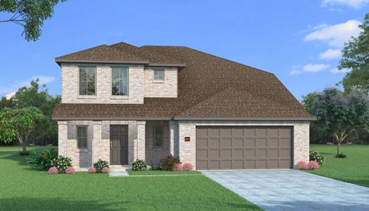 New construction Single-Family house 4063 Colony River Rock Boulevard, Pinehurst, TX 77362 Tupelo II G- photo 1 1