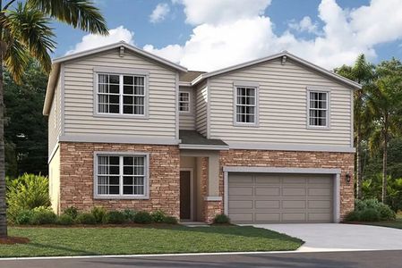 New construction Single-Family house 33287 Rembrandt Ln, Sorrento, FL 32776 The Linden- photo 0