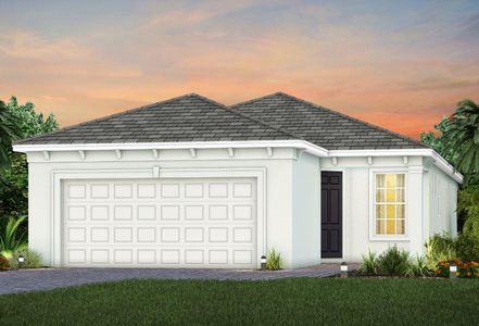 New construction Single-Family house 4543 Jolly Roger Manor, Vero Beach, FL 32967 Contour- photo 0