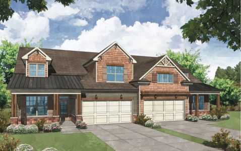 New construction Townhouse house 101 Summit View Court, Canton, GA 30114 - photo 1