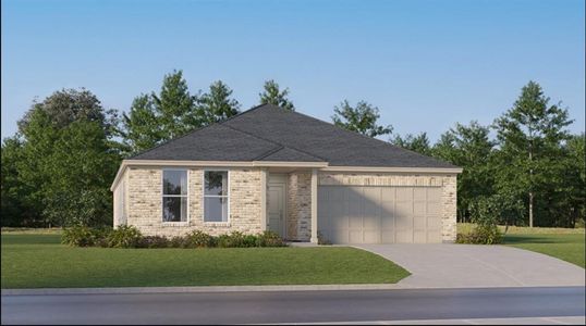 New construction Single-Family house 26538 Coast Redwood Drive, Katy, TX 77493 Springsteen- photo 0