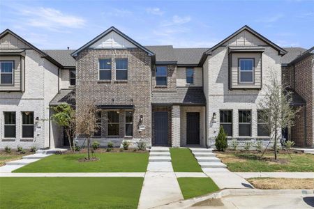 New construction Townhouse house 6431 Baritone Court, Sachse, TX 75048 Columbia Homeplan- photo 0