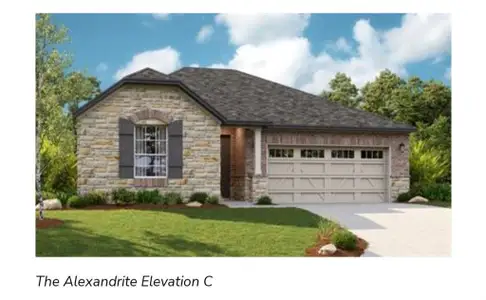 New construction Single-Family house 20705 Stelfox St, Manor, TX 78653 Alexandrite- photo 0 0