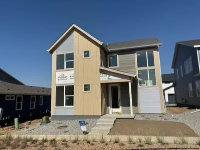 New construction Single-Family house 2758 Enamorado Lane, Brighton, CO 80601 Lory- photo 0