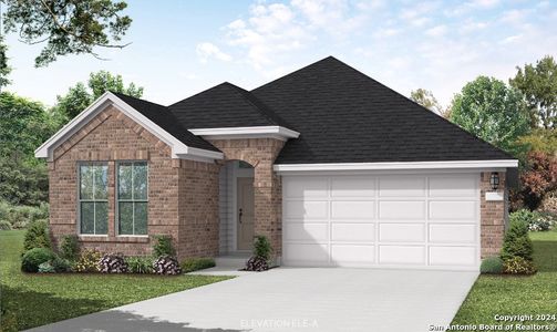 New construction Single-Family house 12521 Bergman, San Antonio, TX 78254 Kendalia (1535-CV-35)- photo 0