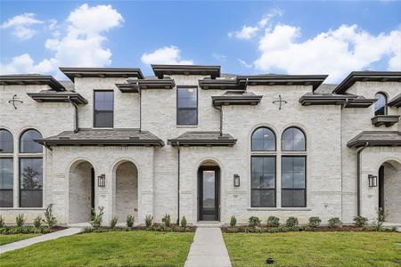 New construction Townhouse house 14508 Walsh Avenue, Aledo, TX 76008 Ashford Plan- photo 0