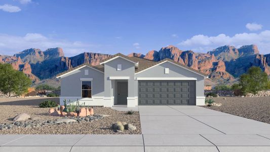 New construction Single-Family house 12024 E Marigold Lane, Florence, AZ 85132 - photo 0