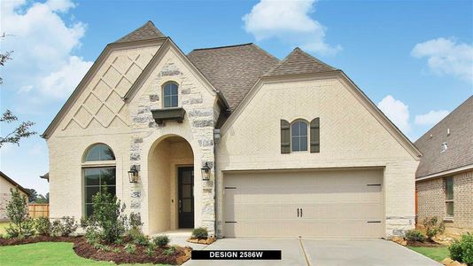 New construction Single-Family house 1411 Cowan Run, New Braunfels, TX 78132 Design 2586W- photo