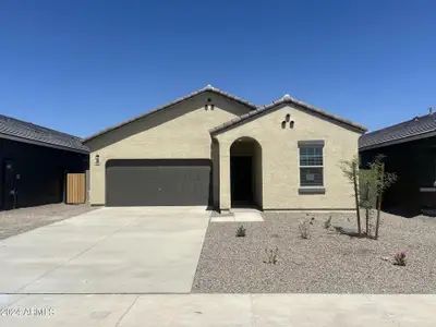 New construction Single-Family house 47676 W Mellen Lane, Maricopa, AZ 85139 Moonbeam- photo 0