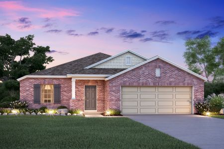 New construction Single-Family house Desoto - Smart Series, 9912 Cavelier Canyon Court, Montgomery, TX 77316 - photo