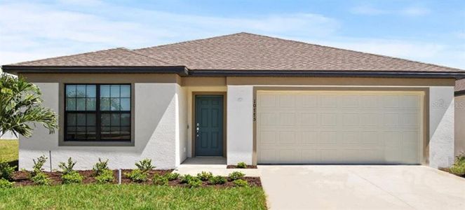 New construction Single-Family house 3819 Capri Coast Drive, Plant City, FL 33565 - photo 0