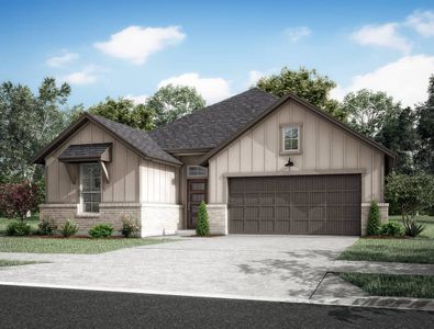 New construction Single-Family house Somerville, 7322 Grand Mason Drive, Cypress, TX 77433 - photo
