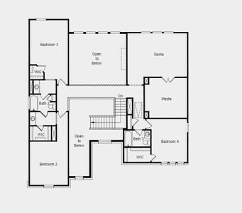 Structural options added include: Studyin place of  flex and 42" door at entry