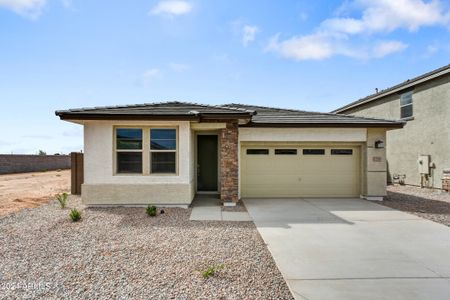 New construction Single-Family house 37549 W San Clemente Street, Maricopa, AZ 85138 Shiloh- photo 0