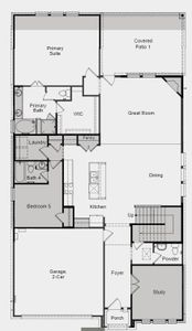 New construction Single-Family house 21642 Laggan Cliff Lane, Cypress, TX 77433 Bordeaux- photo 5 5