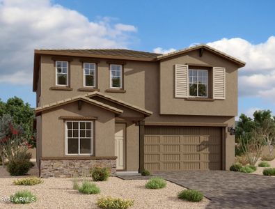 New construction Single-Family house 10806 W Luxton Lane, Tolleson, AZ 85353 Dahlia Homeplan- photo 0
