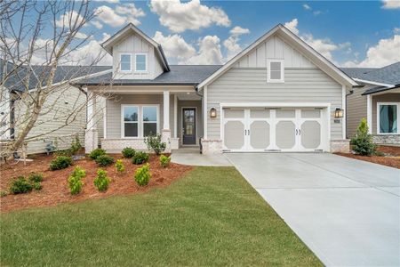 New construction Single-Family house 2028 Ripple Park Bend, Canton, GA 30114 The Copperdale- photo 0