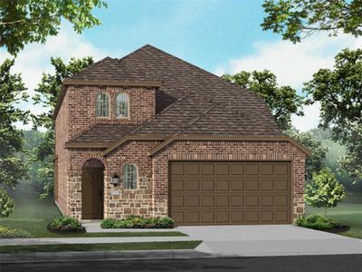 New construction Single-Family house 204 Dycus Bnd, Liberty Hill, TX 78642 Ellington Plan- photo 0 0
