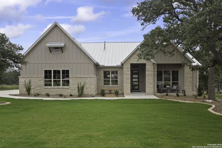 New construction Single-Family house 34744 Casita Creek Lane, Bulverde, TX 78163 Ashlyn- photo 1 1