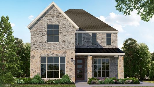 New construction Single-Family house Plan 1405, 4800 Triadic Lane, Celina, TX 75078 - photo